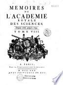 Mémoires de l'Académie royale des sciences depuis 1666 jusqu'en 1699