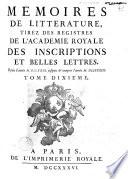 Mémoires de l'Institut national de France
