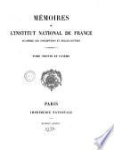 Mémoires de l'Institut national de France