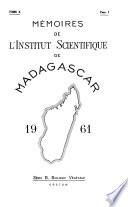 Mémoires de l'Institut Scientifique de Madagascar