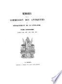 Mémoires de la Commission des antiquités du départment de la Côte-d'Or