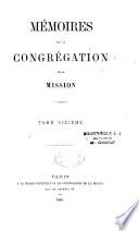 Mémoires de la Congrégation de la Mission