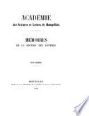 Mémoires de la Section des lettres