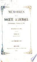 Mémoires de la Société Académique d'Archéologie, Sciences et Arts du Département de l'Oise