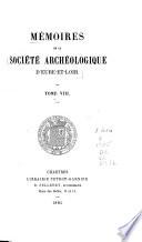 Mémoires de la Société archéologique d'Eure-et-Loir
