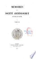 Mémoires de la Société archéologique d'Eure-et-Loir