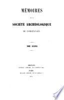 Mémoires de la Société Archéologique de l'Orléanais