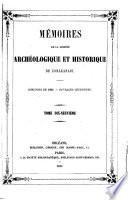 Mémoires de la Sociéte archéologique de l'Orléanais