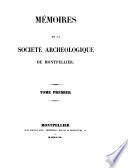 Mémoires de la Société Archéologique de Montpellier