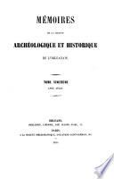Mémoires de la Société archéologique et historique de l'Orléanais