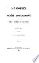 Mémoires de la Société archéologique et historique des Côtes-du-Nord