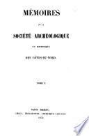 Mémoires de la Société archéologique et historique des Côtes-du-Nord