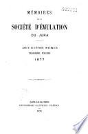 Mémoires de la Société d'émulation du Jura