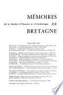 Mémoires de la Société d'histoire et d'archéologie de Bretagne