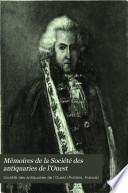 Mémoires de la Société des antiquaires de l'Ouest