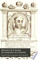 Mémoires de la Société des antiquaires de la Morinie
