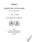Mémoires de la Société des Antiquaires de la Normandie