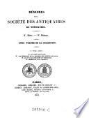 Mémoires De La Société Des Antiquaires De Normandie
