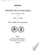 Mémoires de la Société des antiquaires de Normandie