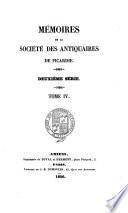 Mémoires de la Société des antiquaires de Picardie
