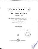 Mémoires de la Société des antiquaires de Picardie