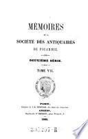 Mémoires de la Société des Antiquaires de Picardie