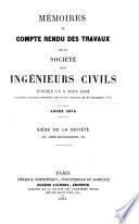 Mémoires de la Société des Ingénieurs Civils de France