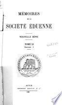 Mémoires de la Société Éduenne