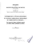 Mémoires de la Société géologique de France