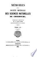 Mémoires de la Société Nationale des Sciences Naturelles de Cherbourg