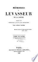 Mémoires de Levasseur de la Sarthe