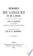 Mémoires de Linguet et de Latude