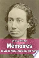 Mémoires de Louise Michel écrits par elle-même