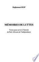 Mémoires de luttes