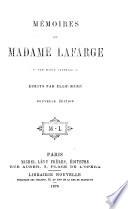 Mémoires de Madame Lafarge