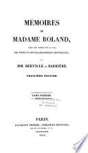 Mémoires de Madame Roland
