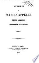 Mémoires de Marie Cappelle, veuve Lafarge
