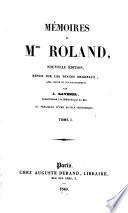 Mémoires de Mme Roland