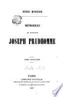 Mémoires de Monsieur Joseph Prudhomme