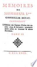 Memoires de monsieur L*** conseiller d'etat