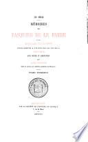 Mémoires de Pasquier de le Barre et de Nicolas Soldoyer