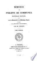 Mémoires de Philippe de Commynes