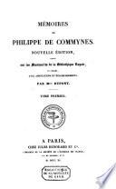 Mémoires de Philippe de Commynes
