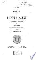Mémoires de Pontus Payen