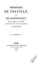 Memoires de Preville et de d'Azincourt, revus ... et augmentes d'une notice sur ces deux comediens par C. T. M. Curry