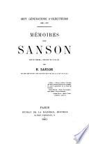 Mémoires de Sanson, mis en ordre, rédigés et publiés