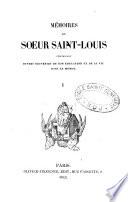 Mémoires de soeur Saint-Louis