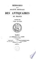 Mémoires des antiquaires de France