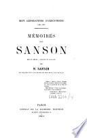 Mémoires des Sansons