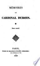 Mémoires du cardinal Dubois